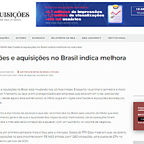 Perfil das fuses e aquisies no Brasil indica melhora no mercado